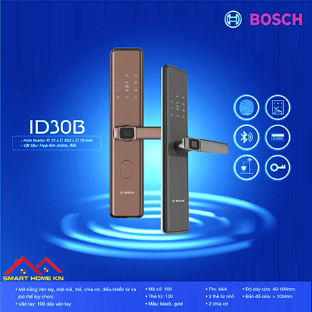 Khóa cửa vân tay bosch ID30b