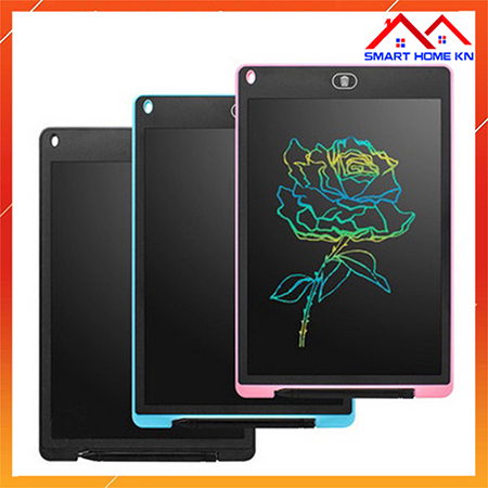 Bảng vẽ điện tử thông minh tự xóa cho bé 12 inch Đa Màu
