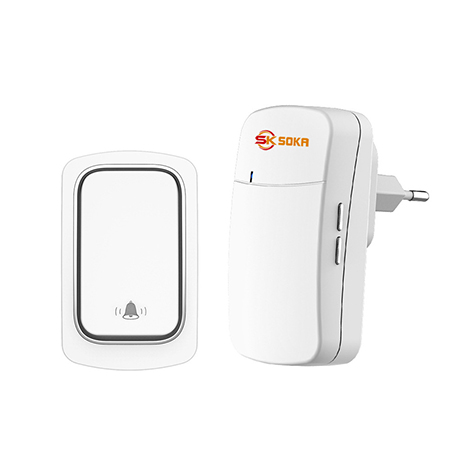 Chuông cửa không dây không dùng pin chống nước cao cấp SOKA-K10