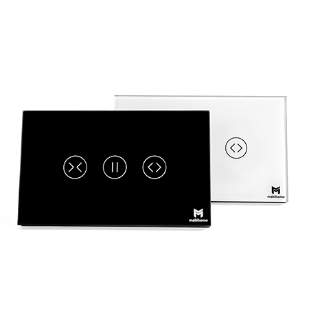 Công tắc cảm ứng wifi điều khiển rèm tự động