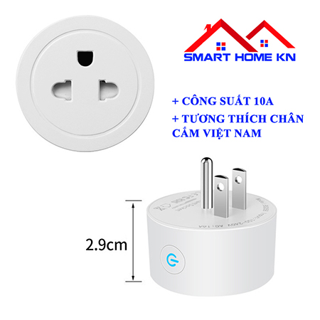Ổ cắm điện hẹn giờ thông minh wifi 